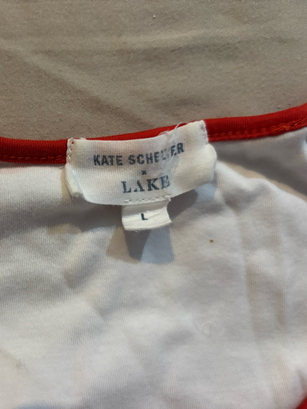 Women’s LAKE size L, 3 pair of pajamas. Holiday-Print, KS Lips and Orange stripe - Picture 5 of 6